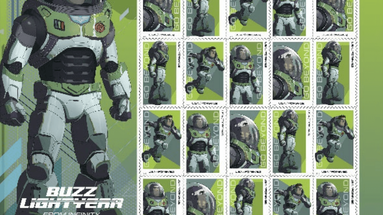 Forever Stamps with Buzz Lightyear
