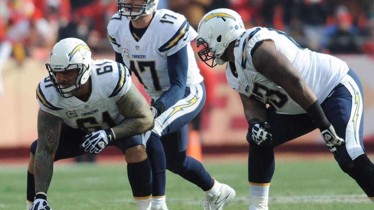 Former Chargers Pro Bowl center Nick Hardwick