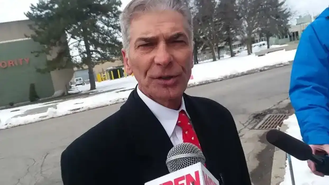 Former Erie County Executive Joel Giambra has not only chosen to drop out of the race for state senate, but leave the Republican party. Giambra tells supporters he can't stand with a party where some leaders still believe Donald Trump is president.