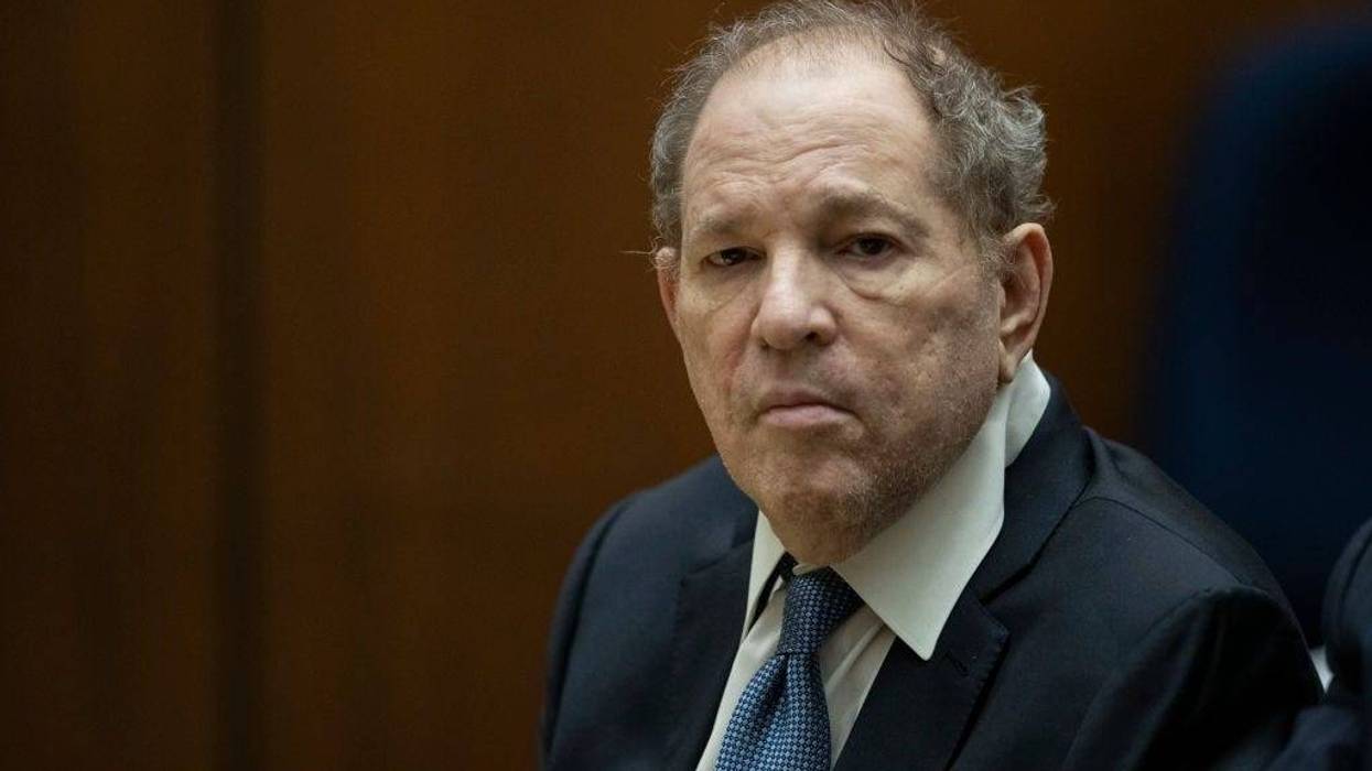 Former film producer Harvey Weinstein appears in court at the Clara Shortridge Foltz Criminal Justice Center on October 4, 2022 in Los Angeles, California.