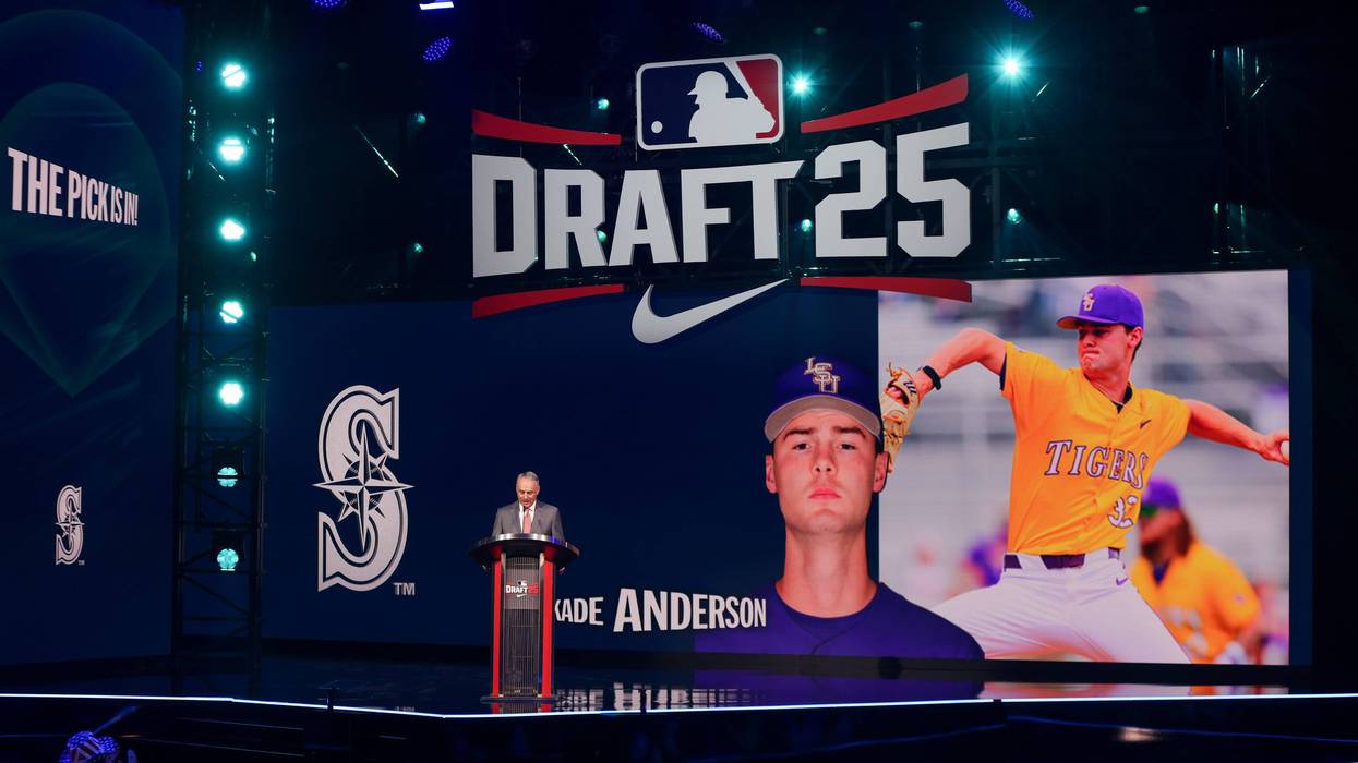 Former LSU pitcher Kade Anderson is drafted #3 overall