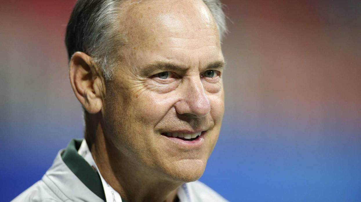 Former Michigan State head coach Mark Dantonio