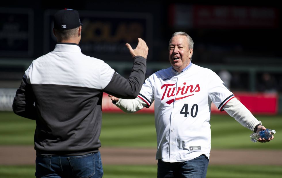 Longtime Twins TV voice Dick Bremer gets inducted to the Twins Hall of Fame Saturday at Target Field
