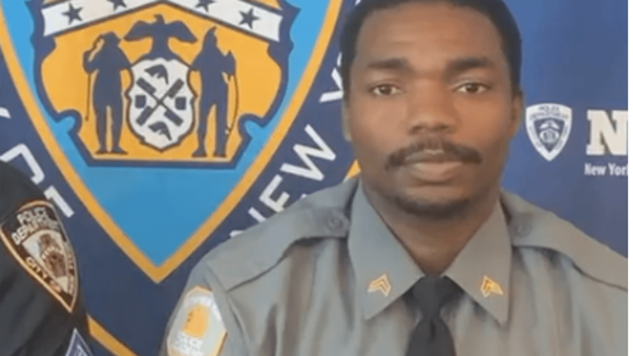 Former NFL player talks about his journey to becoming one of the newest NYPD officers to graduate from the academy on Friday.
