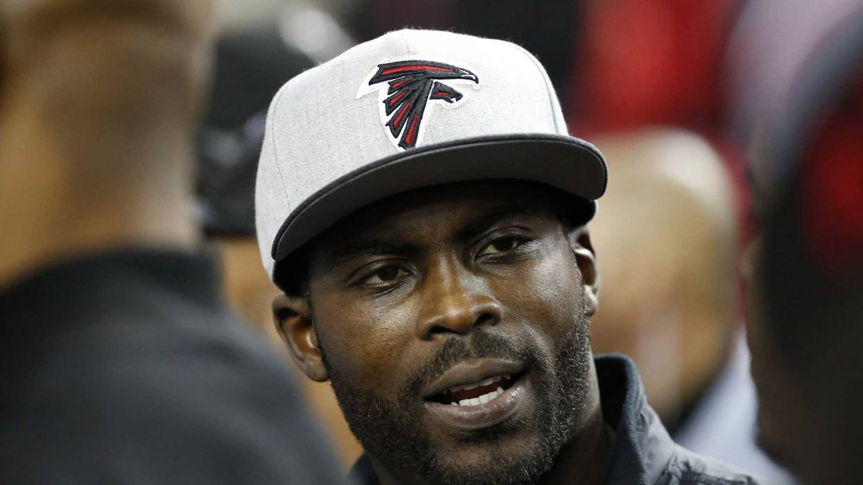Former NFL quarterback Michael Vick