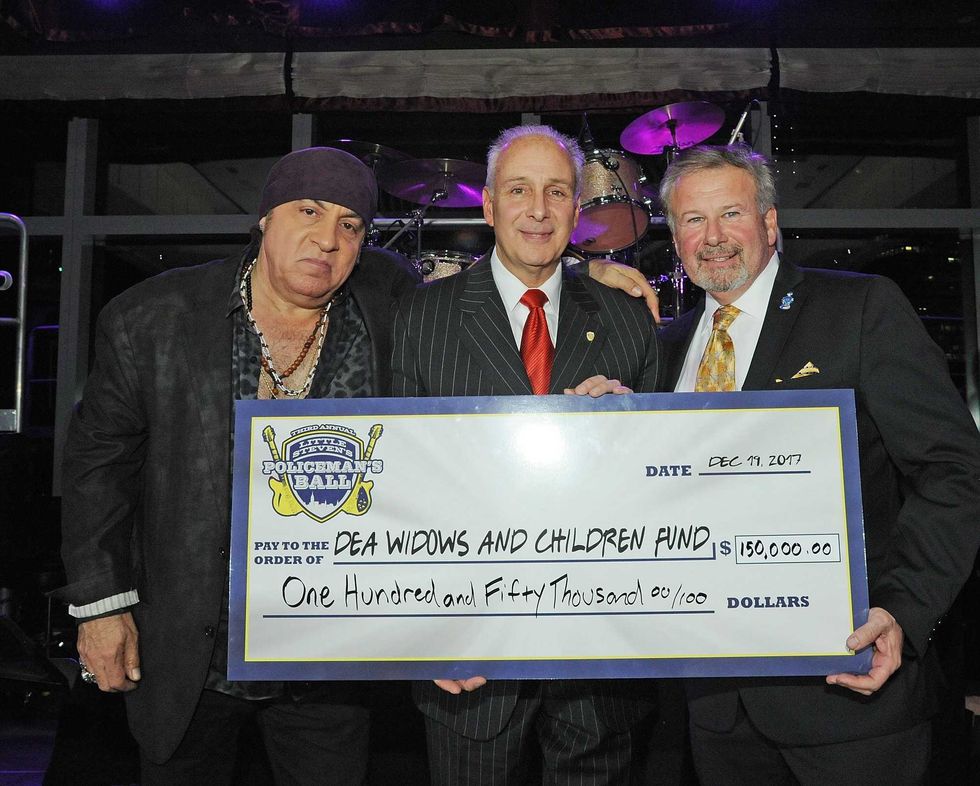 Former NYPD Detective Kevin Schroeder and Steven Van Zandt host the 3rd Annual Little Steven