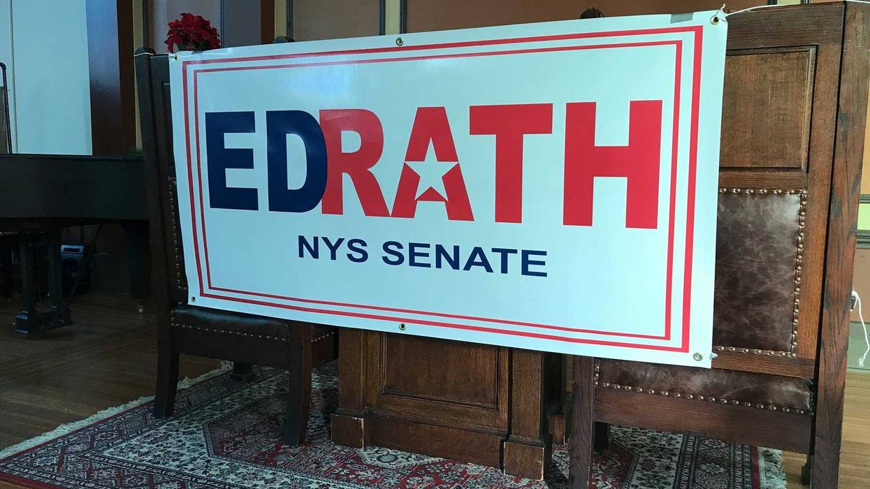 Former NYS Senator Ed Rath lost his senate seat in 2022 as a consequence of redistricting