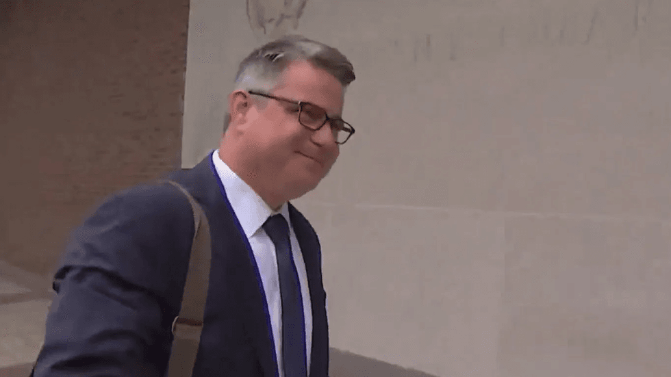Former Philadelphia City Councilmember Bobby Henon outside the federal courthouse in Philadelphia