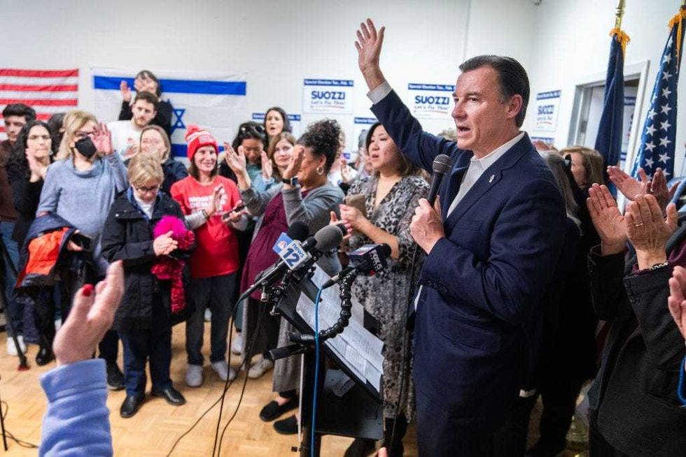 Former Rep. Tom Suozzi, Democratic candidate for New York