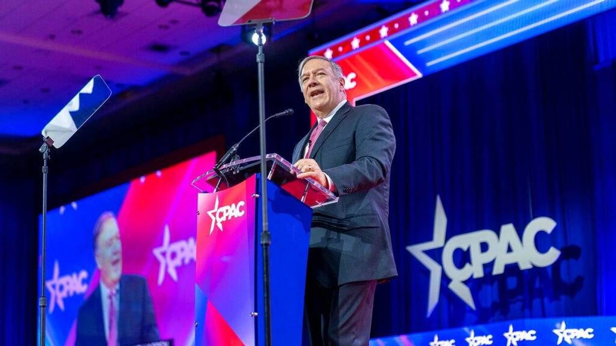 Former Secretary of State Mike Pompeo speaks at the Conservative Political Action Conference