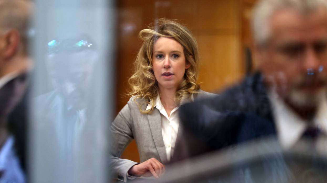 Former Theranos founder and CEO Elizabeth Holmes arrives at the Robert F. Peckham U.S. Federal Court on June 28, 2019 in San Jose, California.