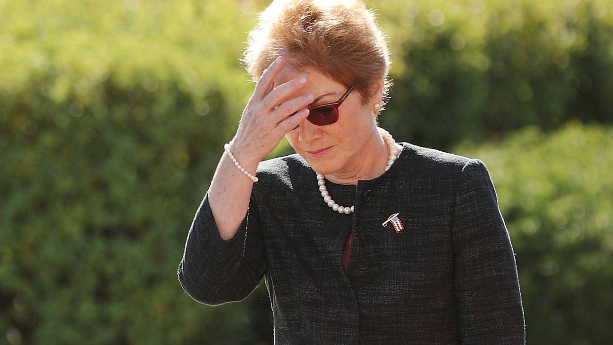 Former U.S. Ambassador to Ukraine Marie Yovanovitch arrives at the U.S. Capitol October 11, 2019 in Washington, DC.