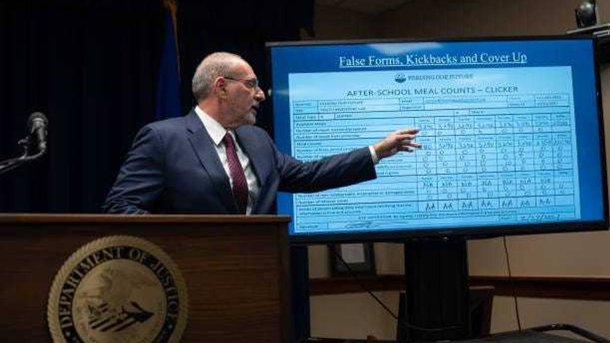 Former U.S. Attorney Andrew Luger announcing the initial findings after a massive fraud case was uncovered during the pandemic, tied to Feeding Our Future in September, 2022.