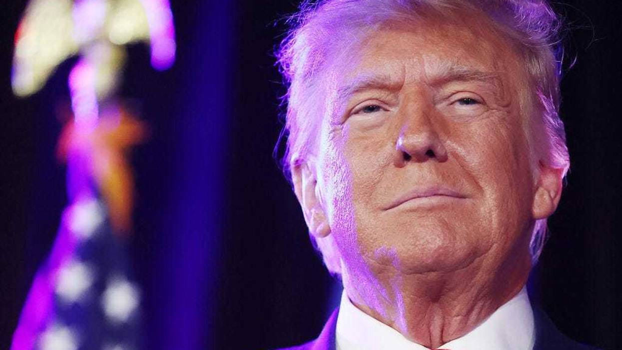 Former U.S. President and Republican presidential candidate Donald Trump prepares to deliver remarks at a Nevada Republican volunteer recruiting event at Fervent: A Calvary Chapel on July 8, 2023 in Las Vegas, Nevada.