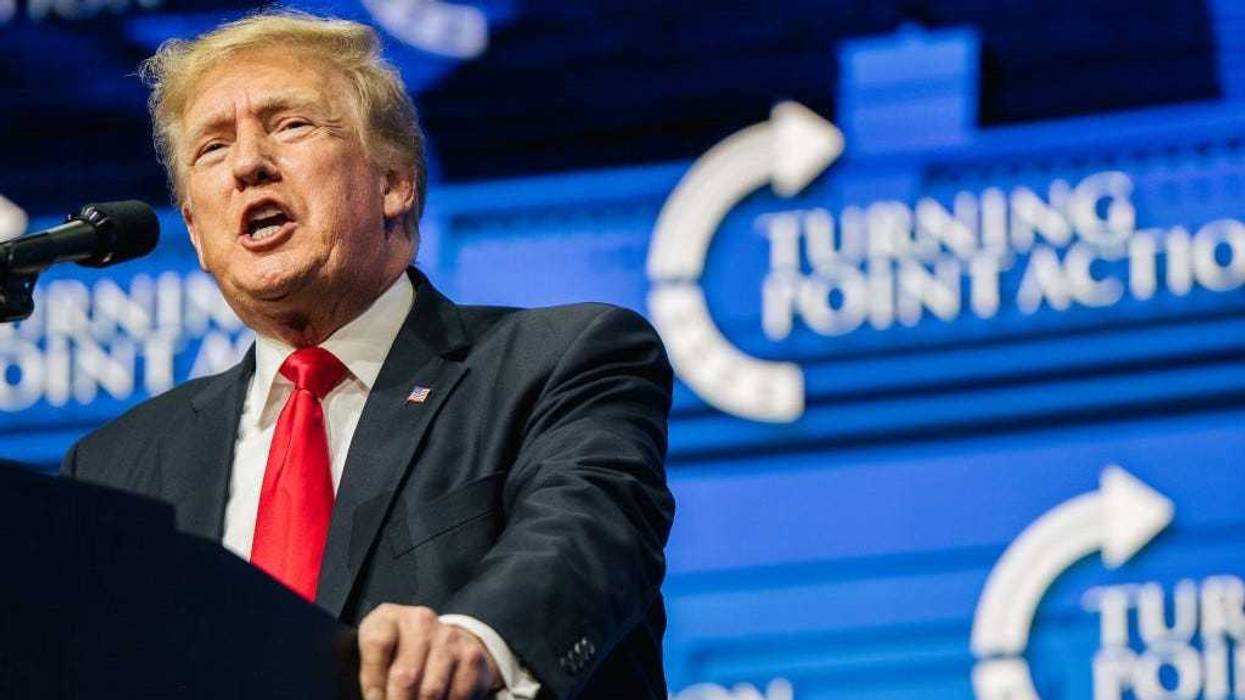 Former U.S. President Donald Trump speaks during the Rally To Protect Our Elections conference on July 24, 2021 in Phoenix, Arizona.