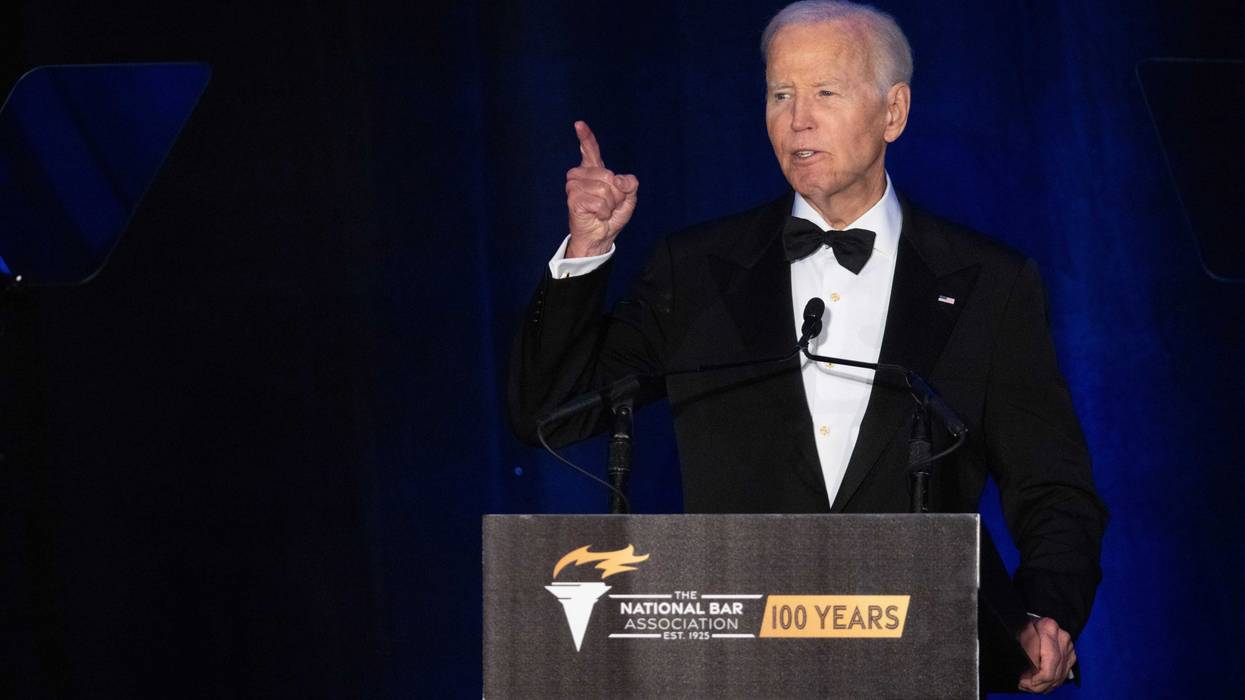 Former U.S. President Joe Biden speaks at the National Bar Association's annual convention on July 31, 2025 in Chicago, Illinois