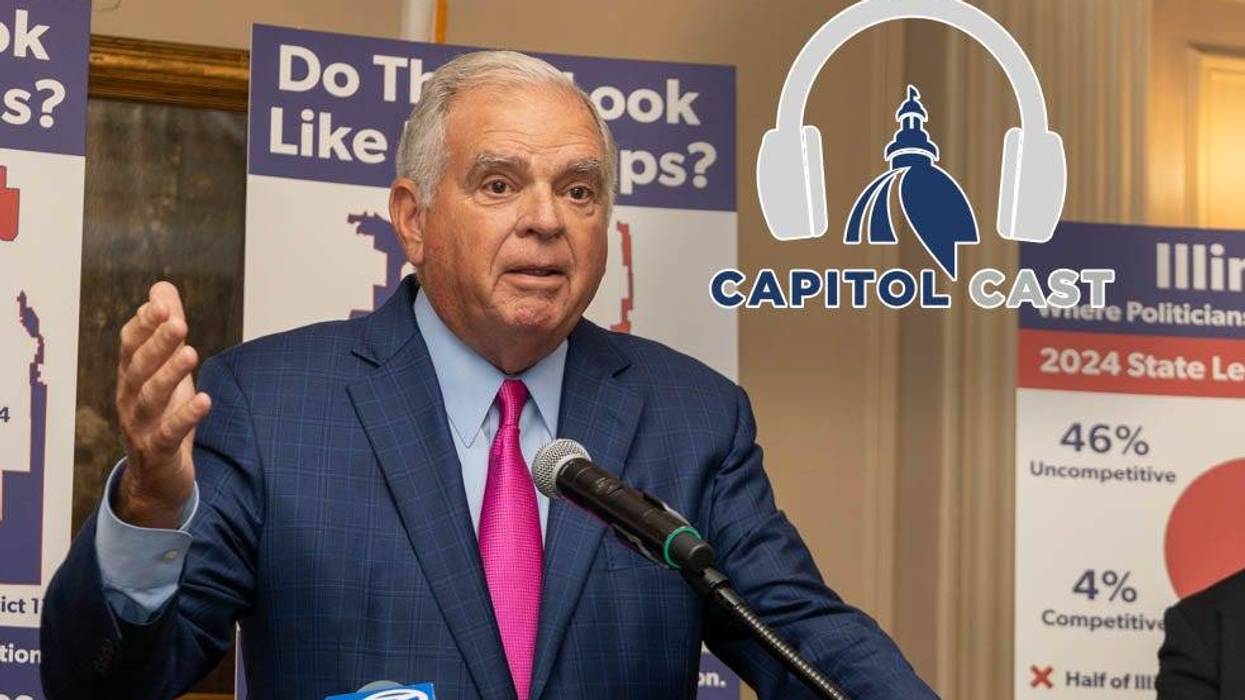 Former U.S. Transportation Secretary Ray LaHood joined former Commerce Secretary Bill Daley on the latest episode of the Capitol Cast podcast to discuss their renewed “fair maps” push.