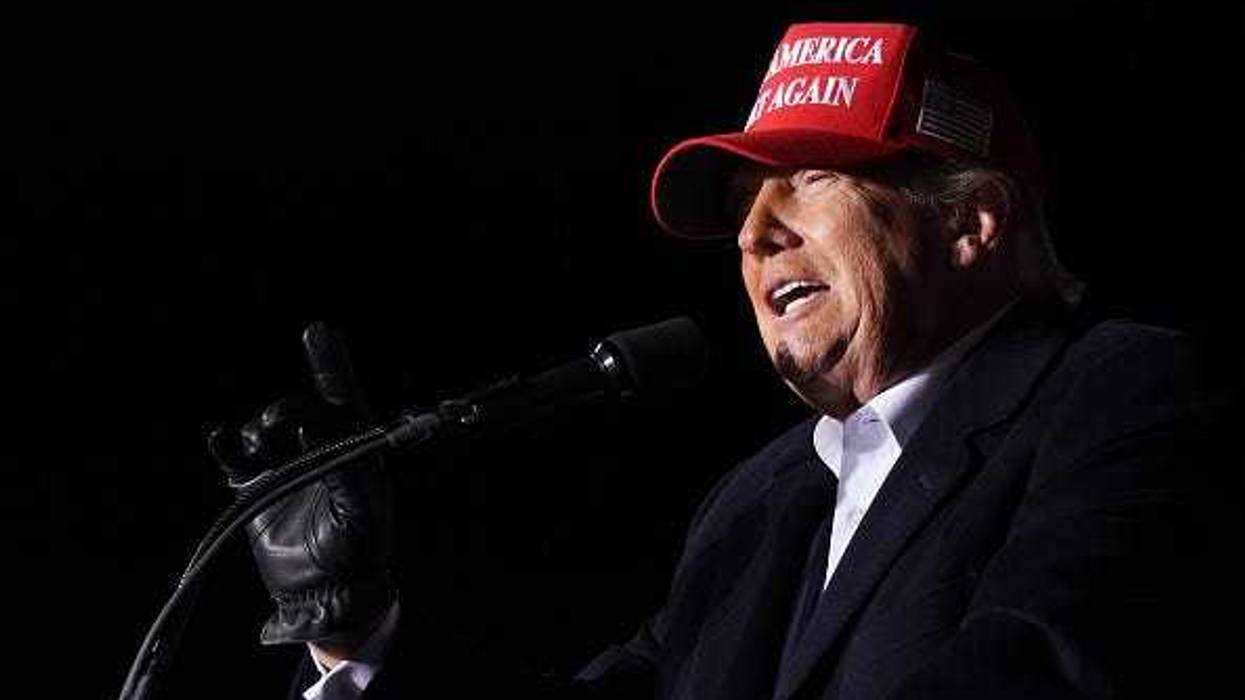 Former US President Donald Trump.