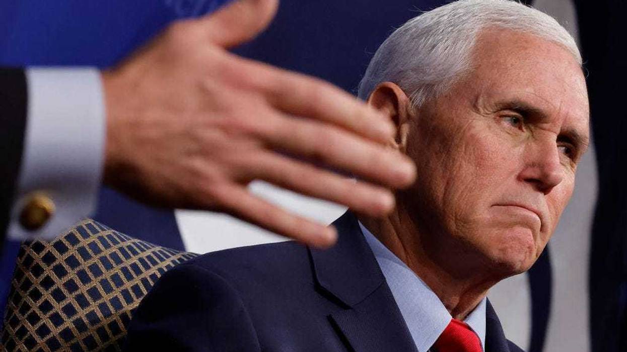 Former Vice President Mike Pence speaks during an event to promote his new book at the conservative Heritage Foundation think tank on October 19, 2022 in Washington, DC.