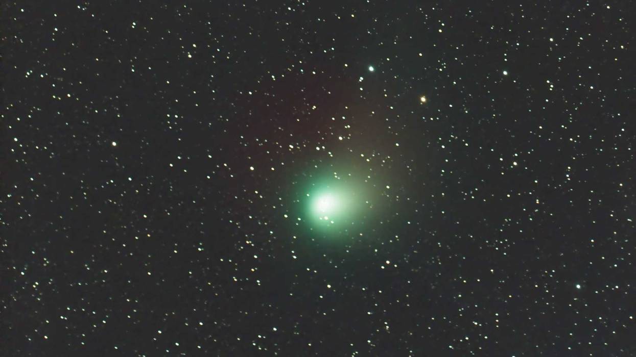 Former WCCO Meteorologist Mike Lynch took this photo of C/2022 E3 (ZTF) near Silver City, New Mexico. The comet is closest its been to Earth in 50,000 years and is barely visible--if you know where and when to look for it.