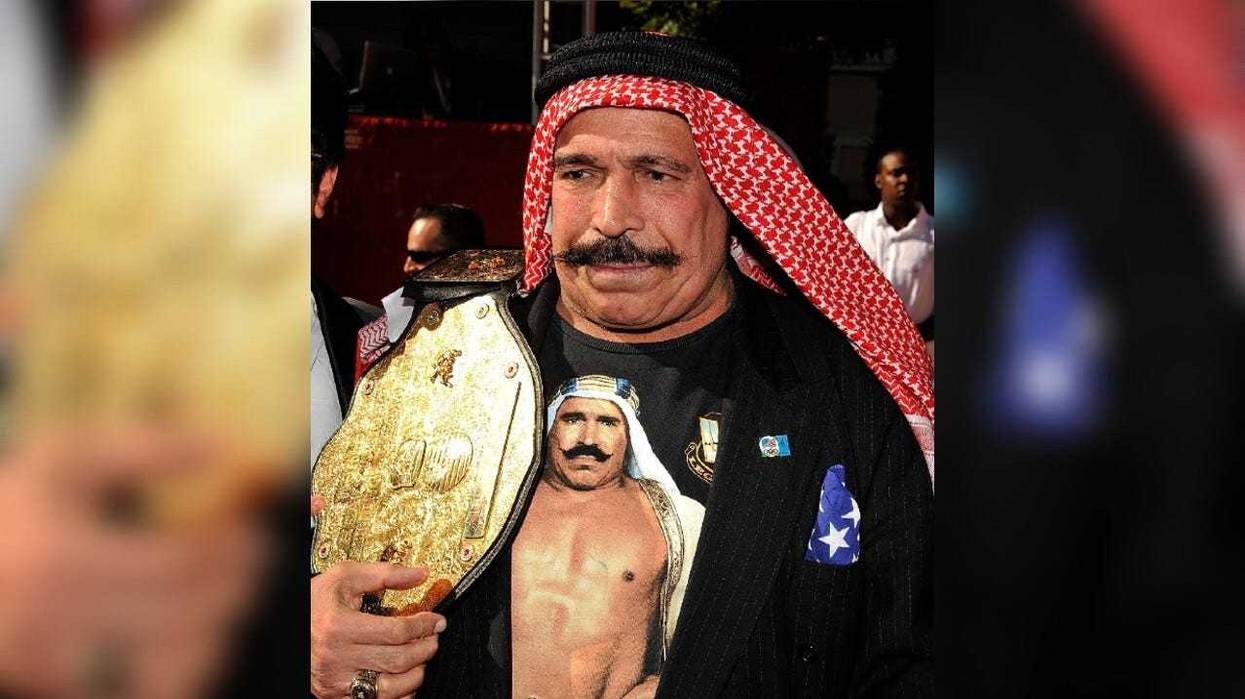 Former wrestler Iron Sheik arrives on the red carpet at the 17th annual ESPY Awards held at Nokia Theatre LA Live on July 15, 2009 in Los Angeles, California. .