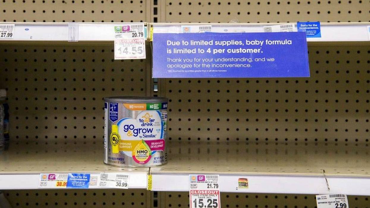 Formula shortage