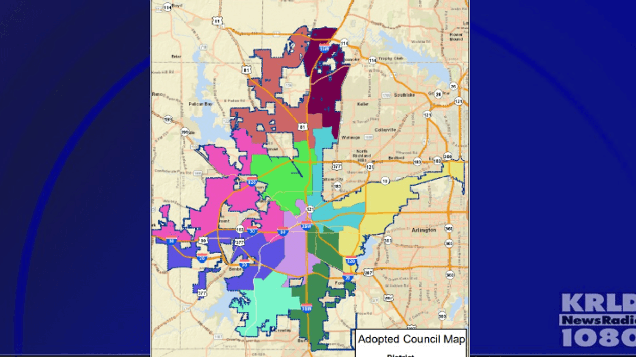 Fort Worth Council submits its proposed redistricting map to task force