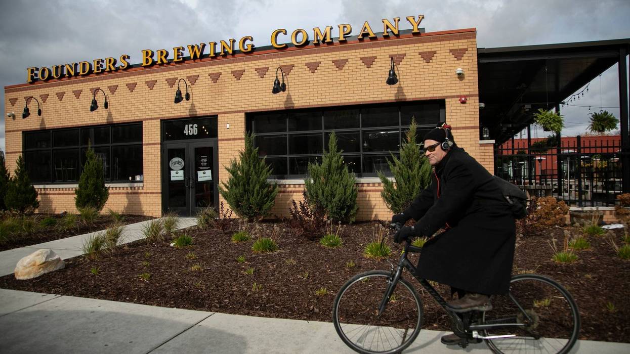 Founders Taproom on Charlotte Street in Detroit