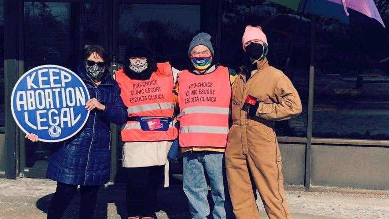 Four abortion clinic defenders