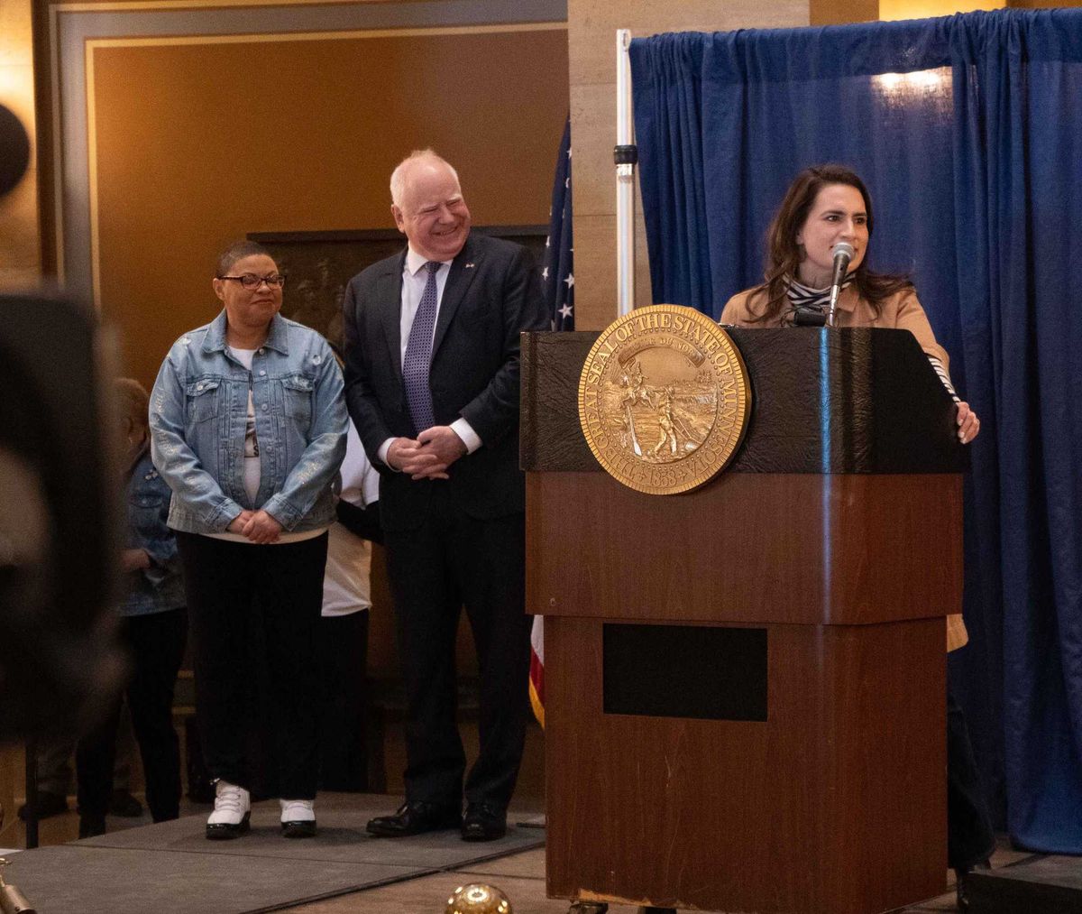 Four Year Degree, Lt. Governor, Peggy Flanagan, Governor Tim Walz, Sheletta Brundidge