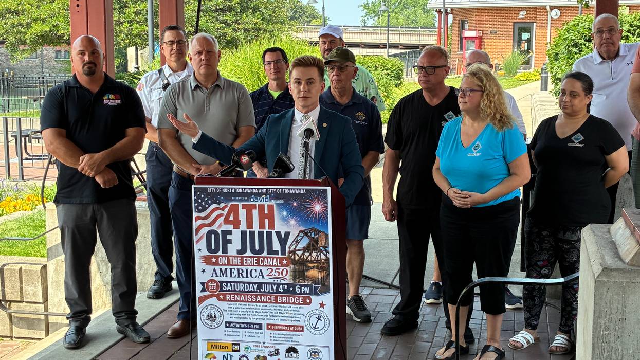 Fourth of July on the Erie Canal press conference
