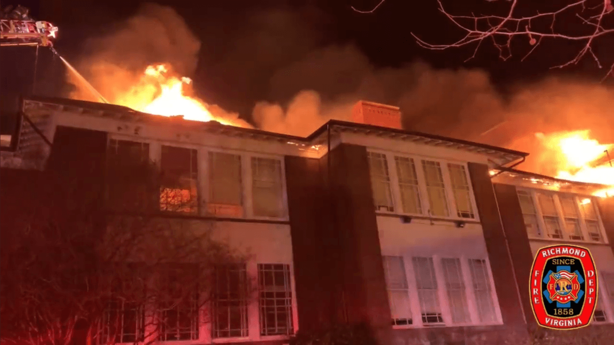 Fox Elementary School fire.