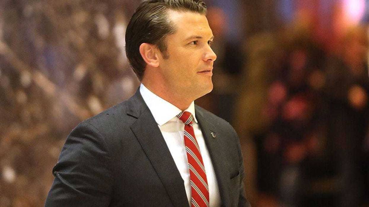 Fox News contributor Pete Hegseth arrives at Trump Tower in New York City. President-elect Donald Trump and his transition team are in the process of filling cabinet and other high level positions for the new administration and tapped Hegseth for Sec. of Defense.