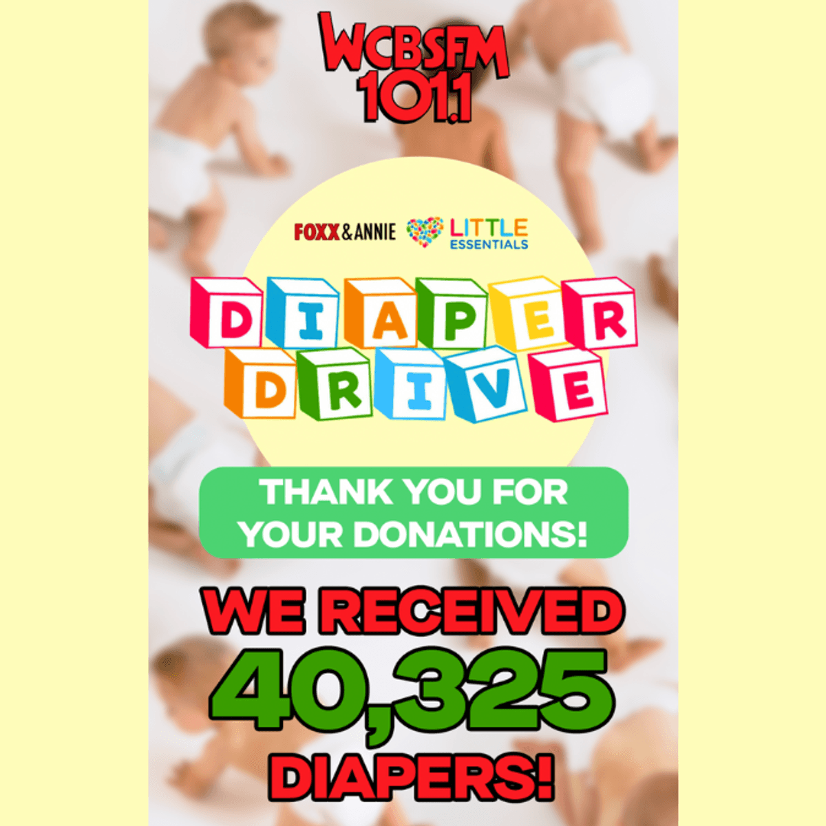 Foxx & Annie's Diaper Drive