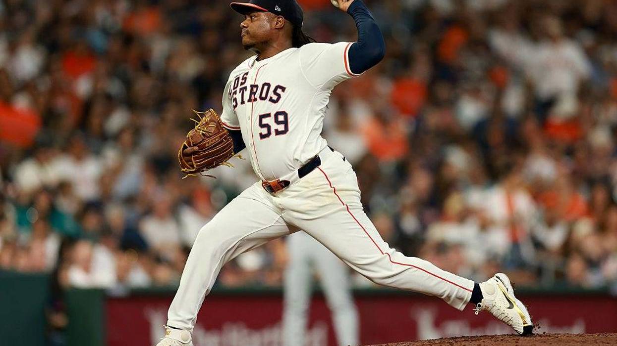 Framber Valdez pitching