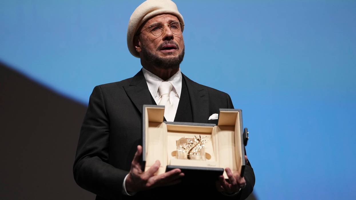 France Cannes 2 26 John Travolta Honorary Palme d'Or