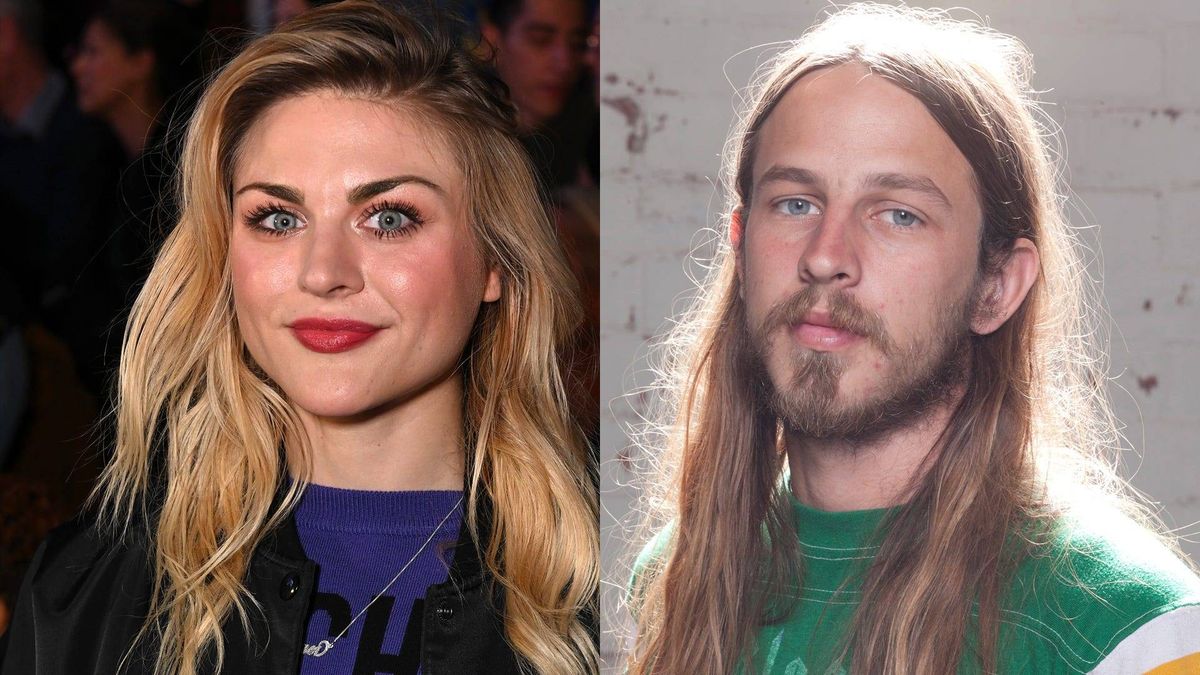 Frances Bean Kobain and Riley Hawk