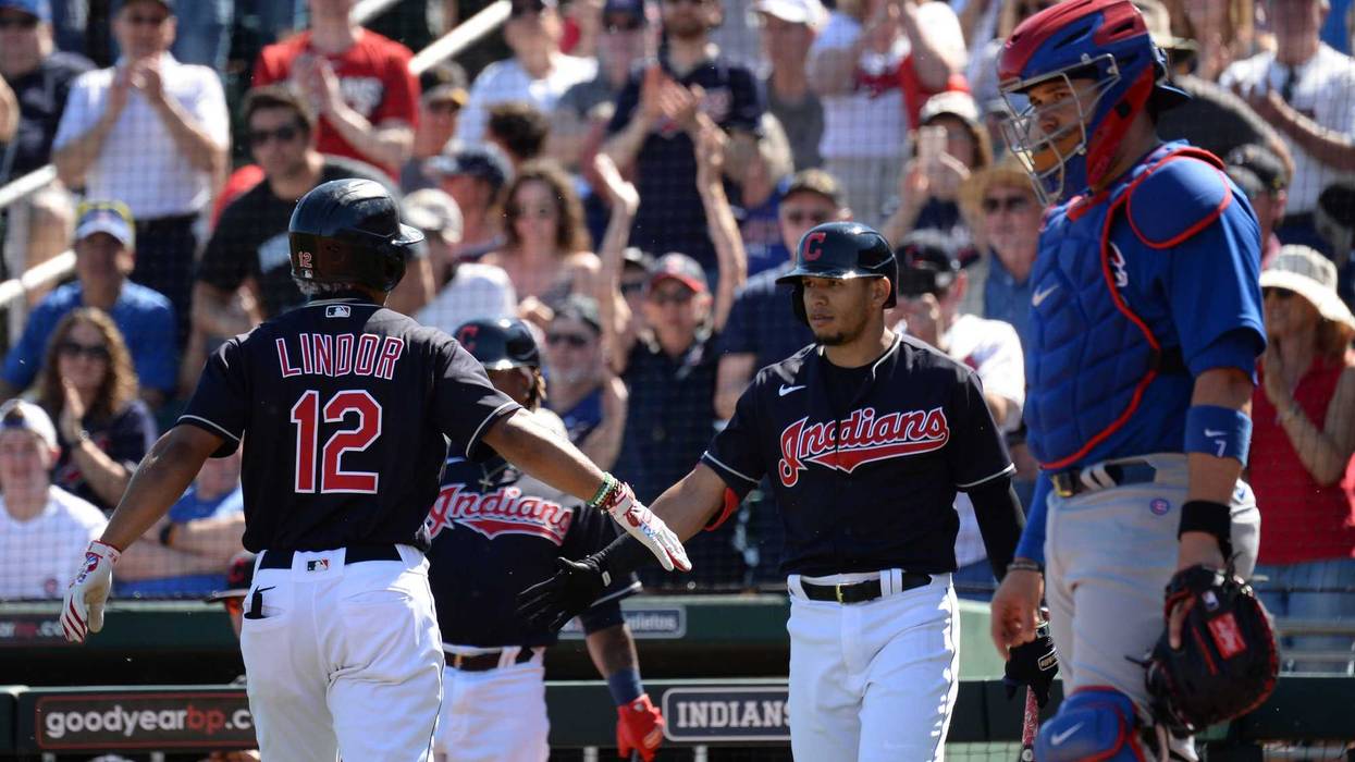 Francisco Lindor and Cesar Hernandez