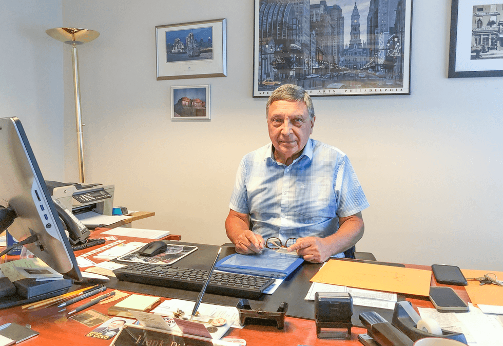 Frank DiCicco served on Philadelphia City Council for 16 years. He represented the First District, which to this day still includes the corner of Eighth and Market streets.