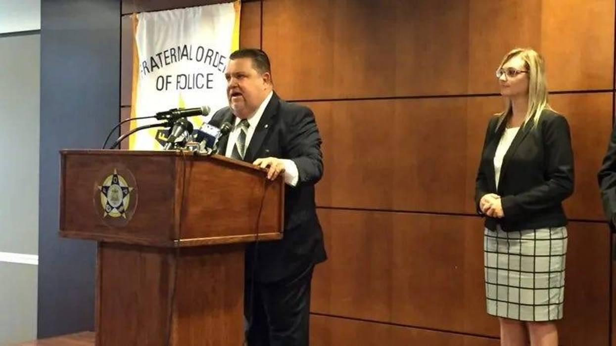 Fraternal Order of Police Lodge No. 5 President John McNesby.