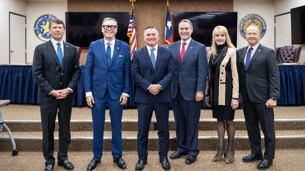 Freeman Martin, third from left, will be the next director of the Texas Department of Public Safety.