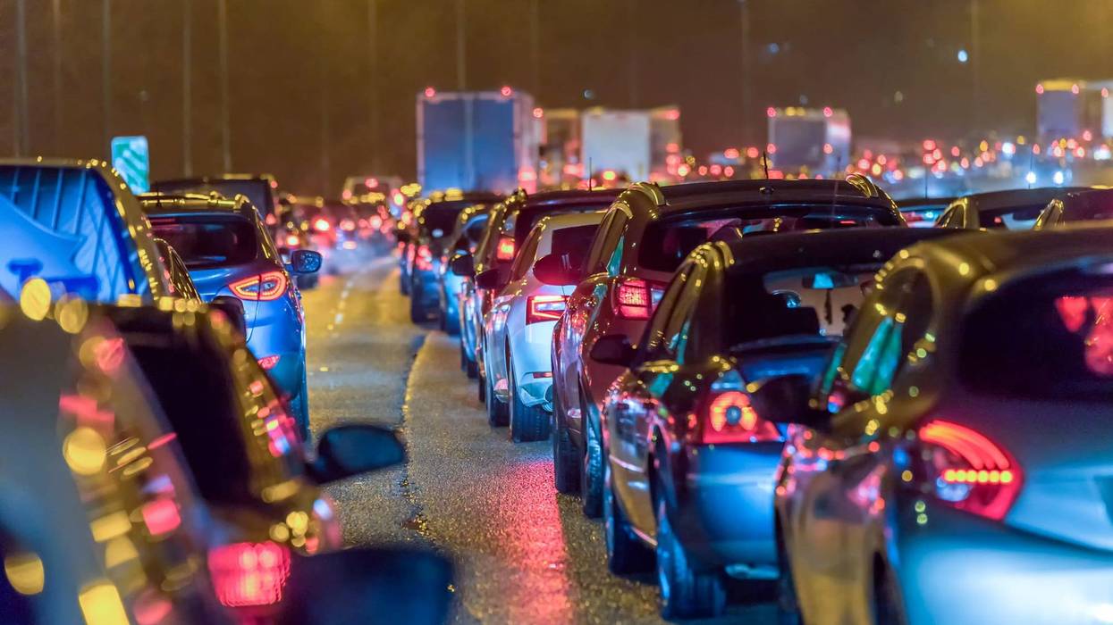 Freeway crash.