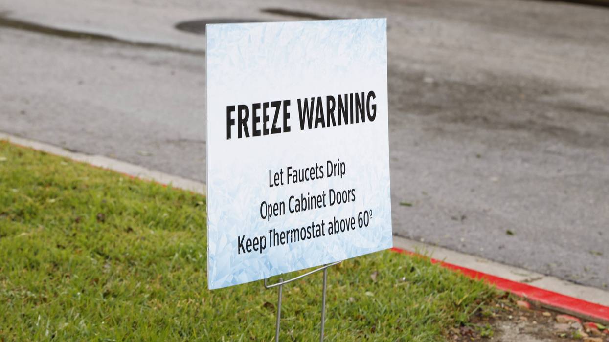 Freeze Warning