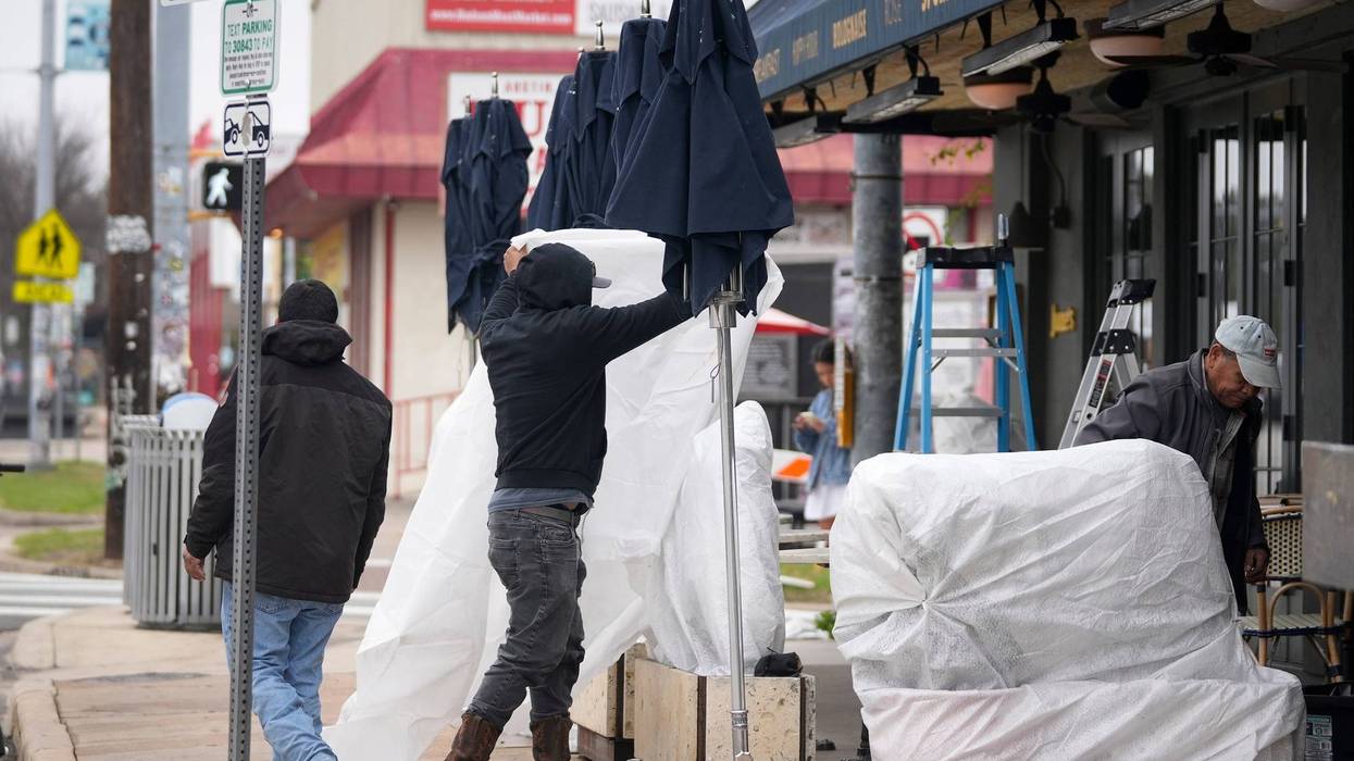 Freezing weather preparations