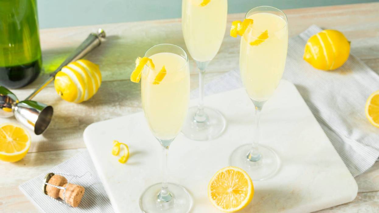 French 75 cocktail