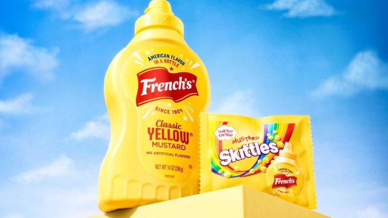 French's mustard SKittles
