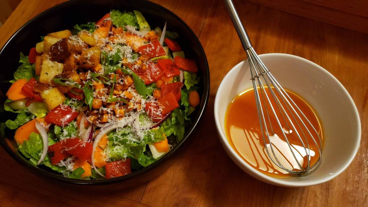 Frenchy Dressing and Salad