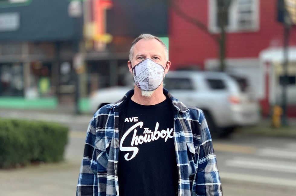 Friends of the Showbox Mask