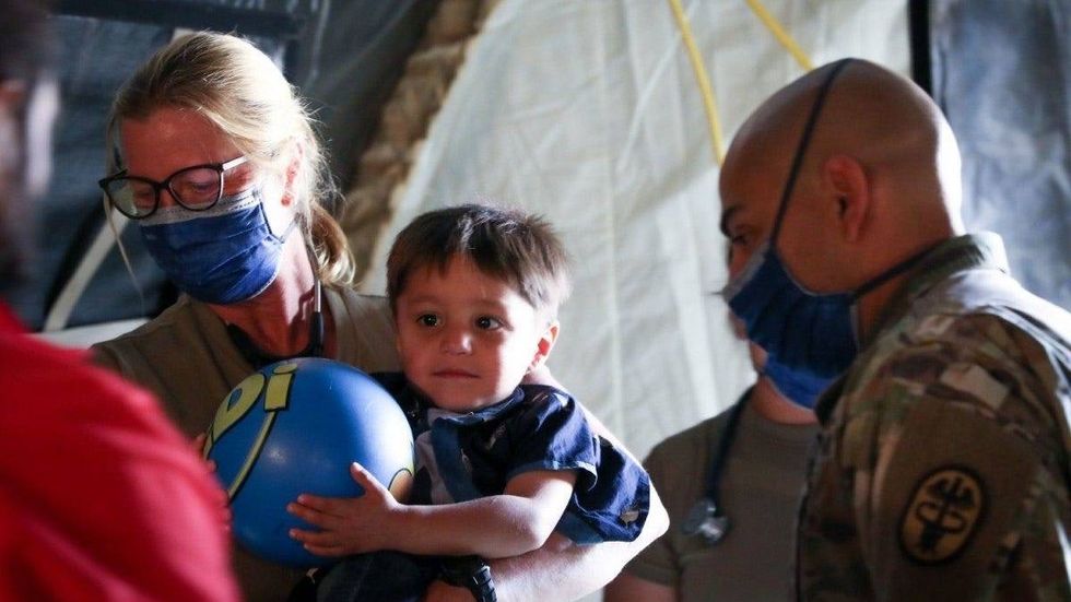 From coughs to cancer: Army medics rally support for Afghan evacuees