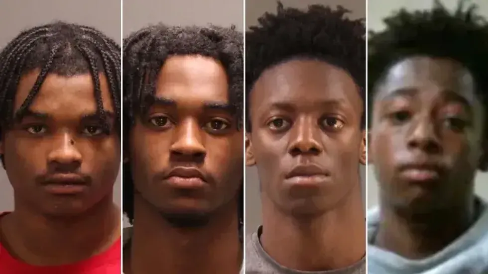 From left: Ahnile Buggs, Jamaal Tucker, Jermahd Carter and Asir Boone